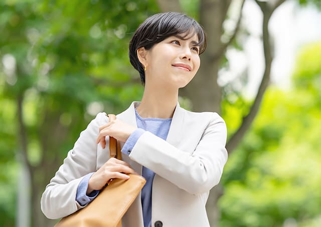 通院女性